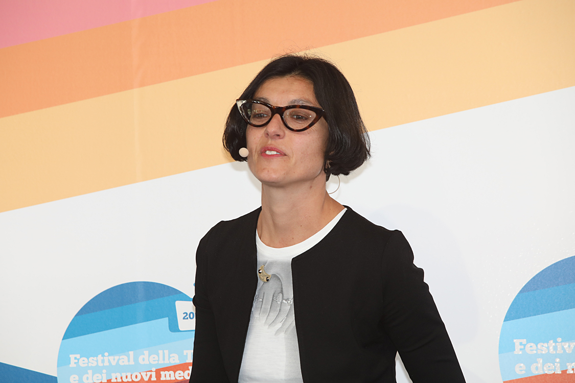 Festival della TV e dei Nuovi Media 2019_159.jpg - Road to Tokyo 2020: Eurosport e l’esperienza olimpica Cosa significa partecipare a una Olimpiade? E magari vincere una medaglia d’oro?  Alcuni tra i grandi atleti azzurri, tra cui la portabandiera di PyeongChang 2018 Arianna Fontana, raccontano le loro sfide, le loro emozioni e i loro successi a cinque cerchi.  E per Eurosport, broadcaster ufficiale delle prossime tre Olimpiadi, la sfida di portare nelle case degli italiani un’esperienza mai vista prima.